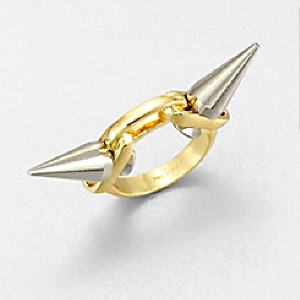 ⚜ Joomi Lim Spike Two-Tone Ring ⚜